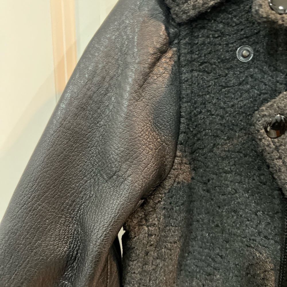 Club Monaco leather jacket - Picture 2 of 4